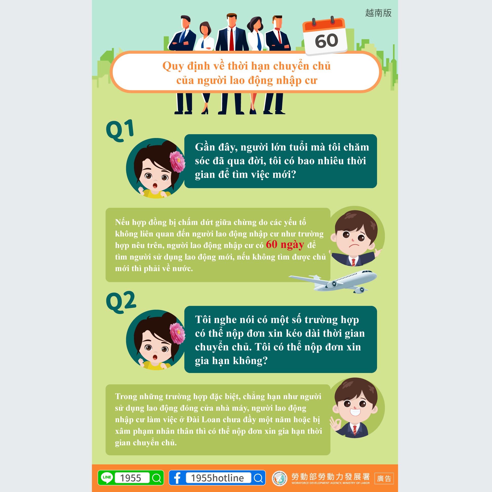 移工轉換雇主時限規定【轉換雇主時限-申請延長轉換期限】-多國語言版的第5張圖片